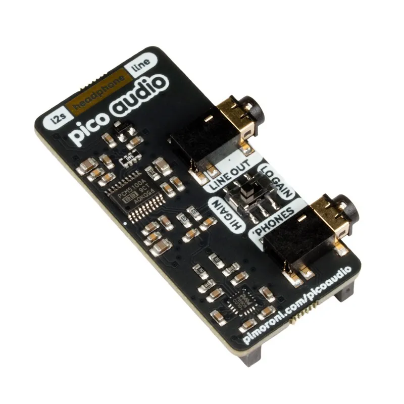 Pimoroni Pico Audio Pack - Line-Out & Headphone Amp - Image 2