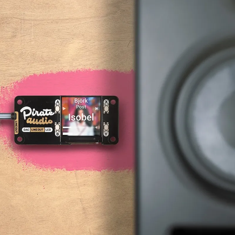 Pimoroni Pirate Audio: Line-out HAT for Raspberry Pi - Image 3