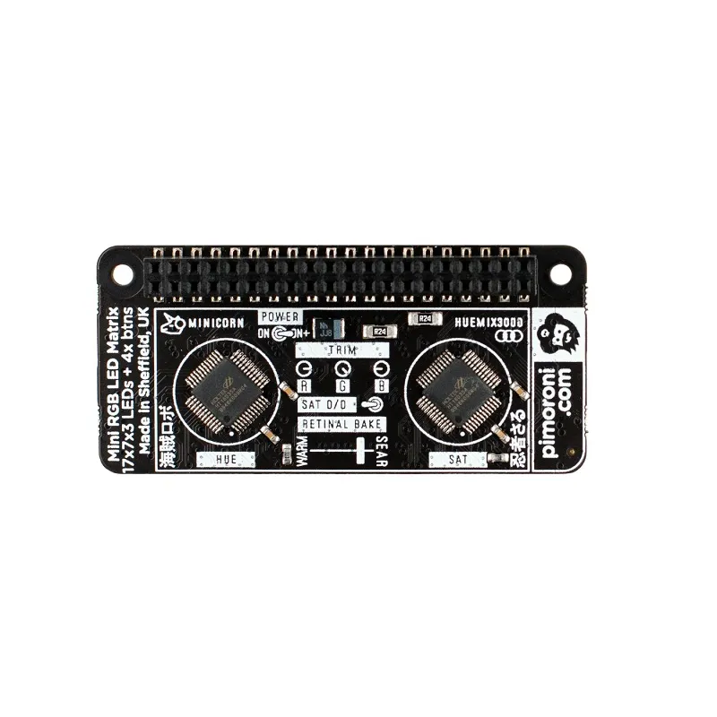 Pimoroni Unicorn HAT Mini for Raspberry Pi - Image 3