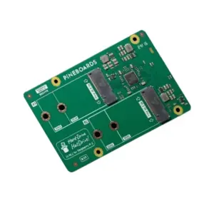 Pineboards HatDrive! Dual 2xNVMe PCIe Gen3 for Raspberry Pi 5