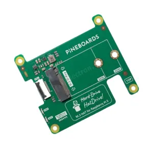 Pineboards HatDrive! Top Lite for Raspberry Pi 5 (NVMe 2230/2242)