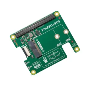 Pineboards HatDrive! Top (NVMe 2230/2242) for Raspberry Pi 5