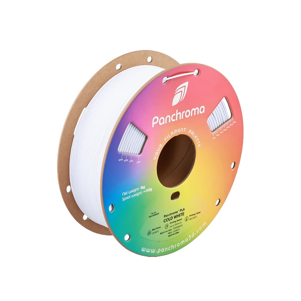 Polymaker Panchroma PLA Cold White 1.75mm 1kg Filament
