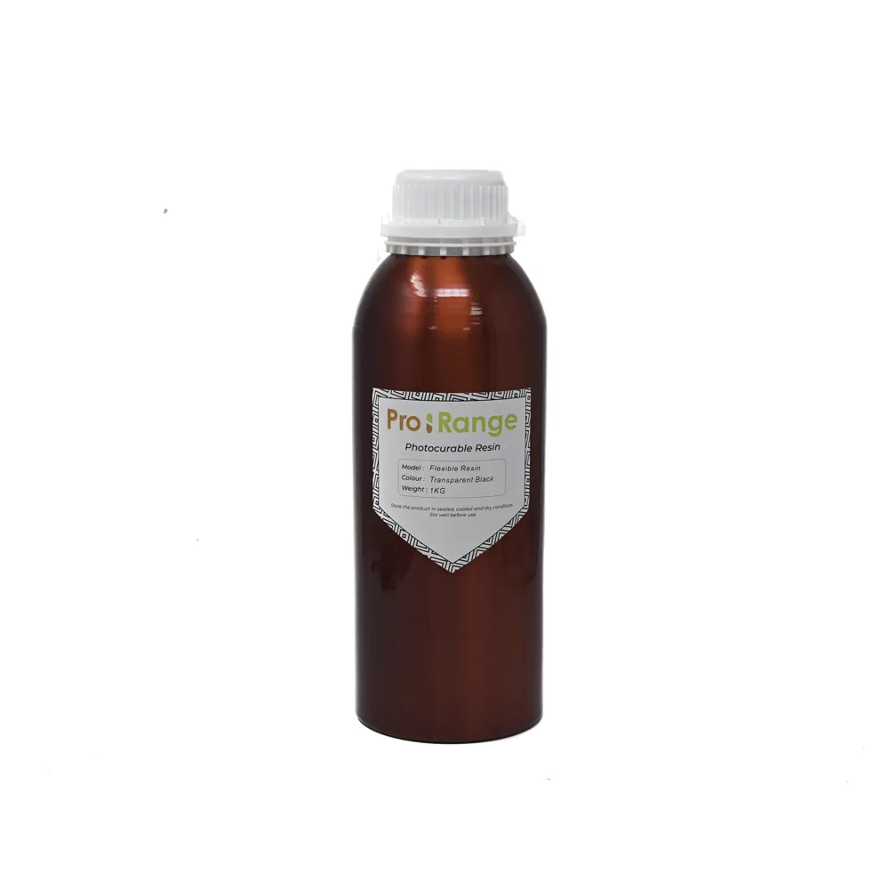 Pro-Range Flexible Rubber Resin - 1kg Transparent Black - Image 2