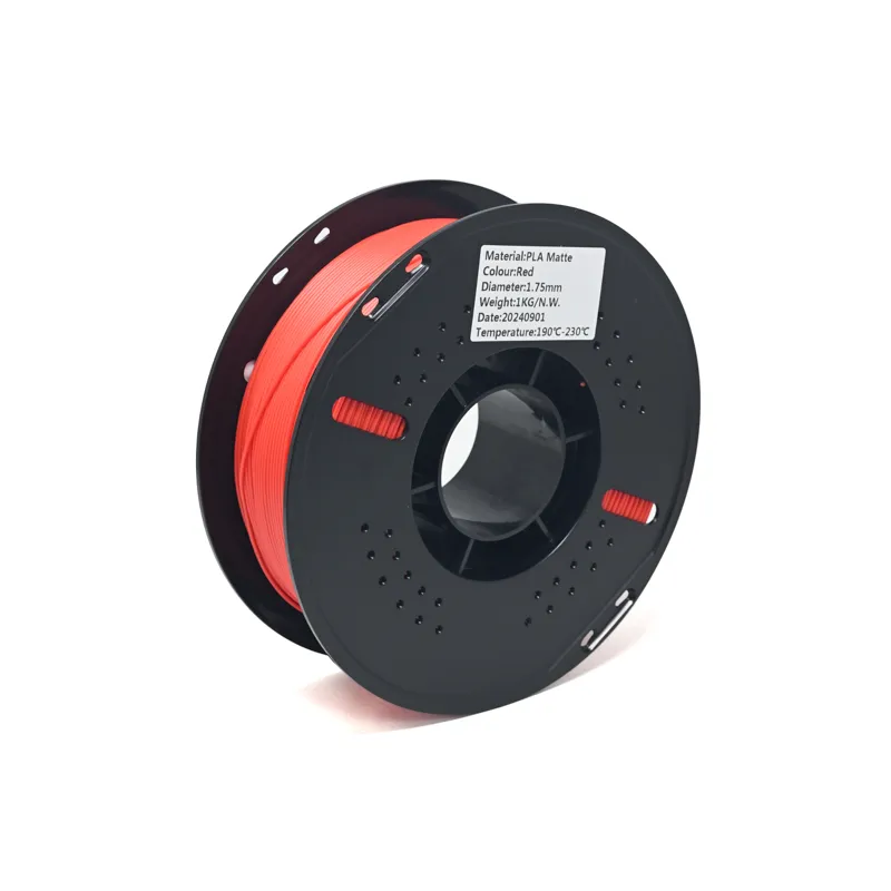 Pro-Range PLA Matte Filament 1.75mm 1kg Red - Image 2