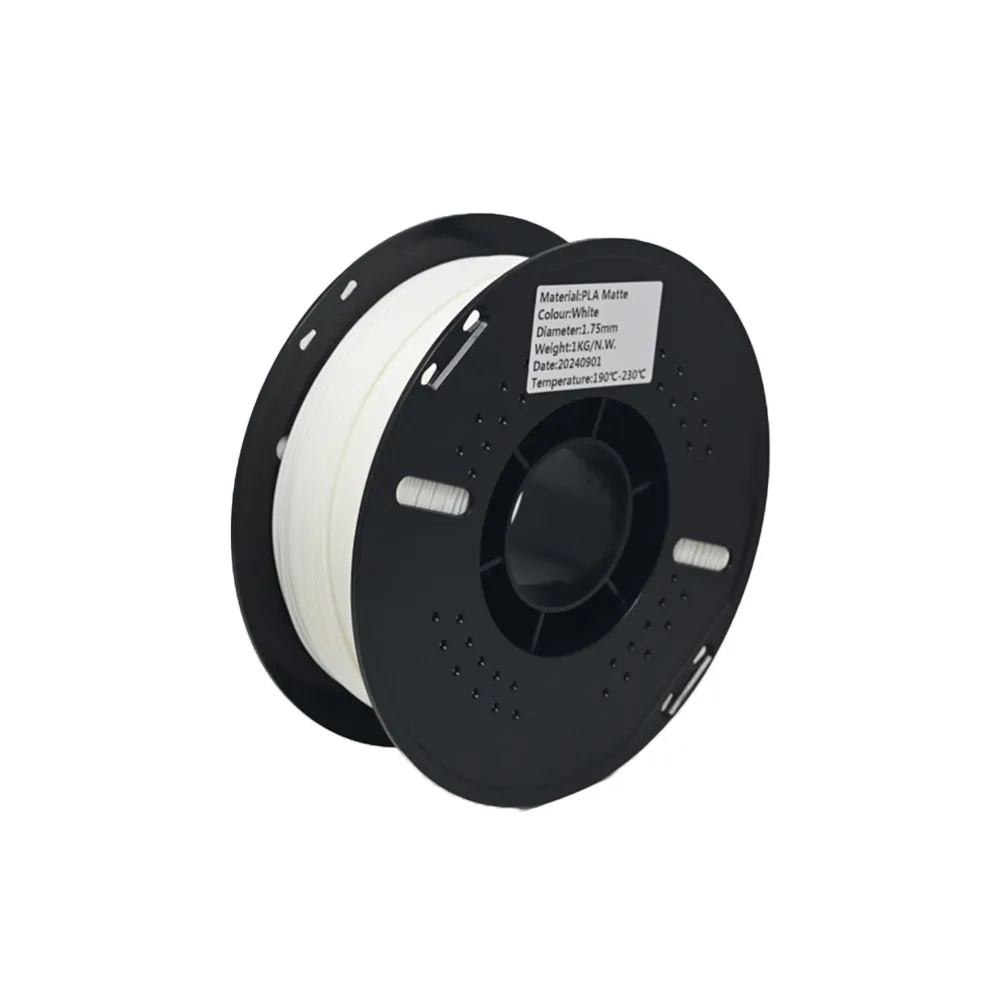 Pro-Range PLA Matte Filament 1.75mm 1kg - White - Image 2