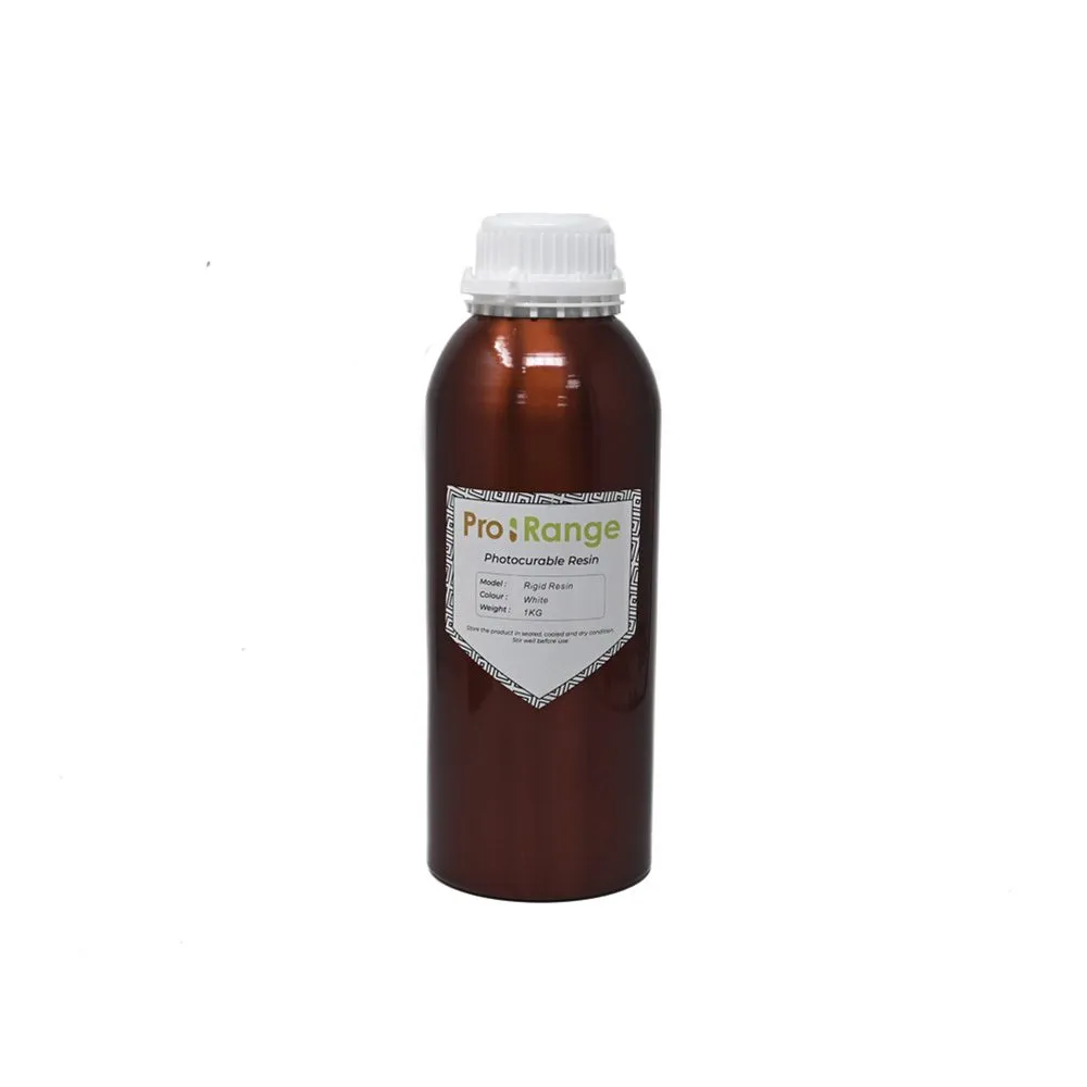 Pro-Range Rigid 3D Printer Resin - White 1Kg - Image 2