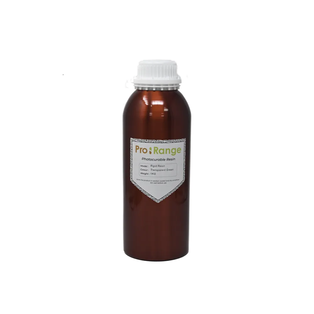 Pro-Range Rigid Resin 1Kg - Transparent Green