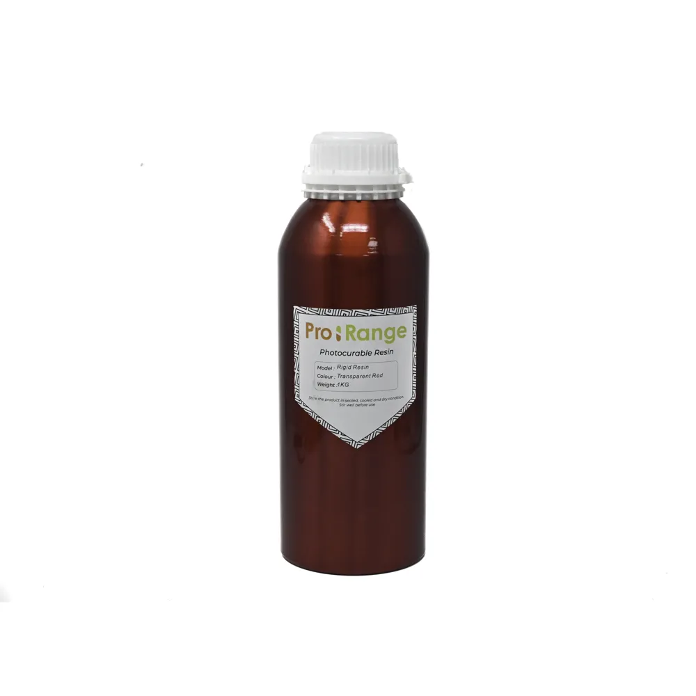 Pro-Range Rigid Resin - Transparent Red, 1kg - Image 2