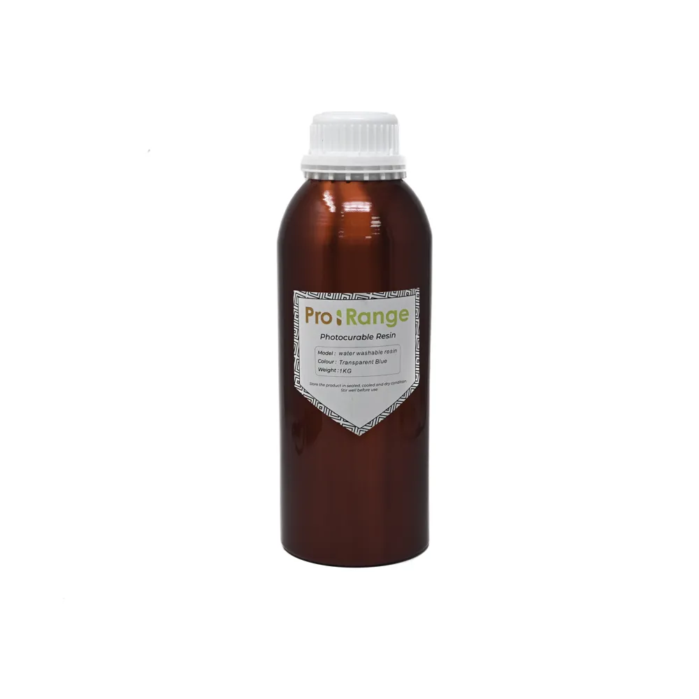Pro-Range Standard Water Washable Resin 1Kg Transparent Blue - Image 2