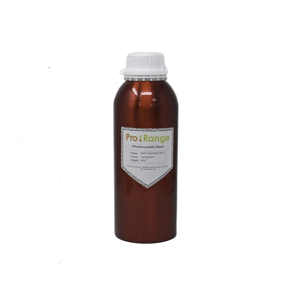 Pro-Range Standard Water Washable Resin - 1Kg Transparent - Image 2