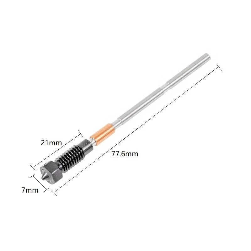 Prusa ObXidian 0.4mm Hardened Steel 3D Printer Nozzle - Image 2