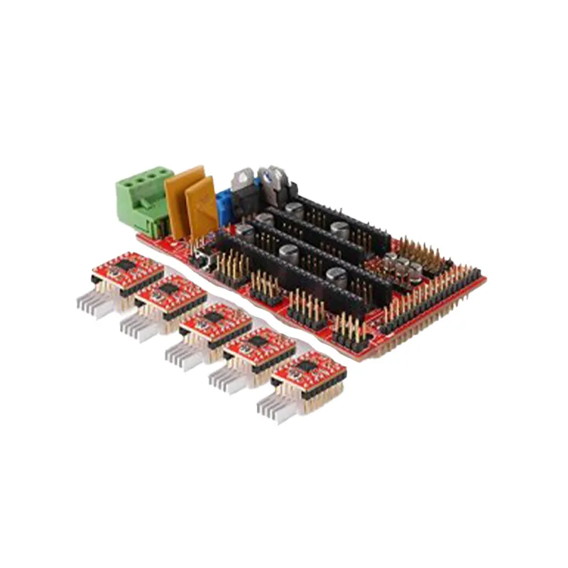 RAMPS 1.4 Controller & A4988 Driver Kit for 3D Printers