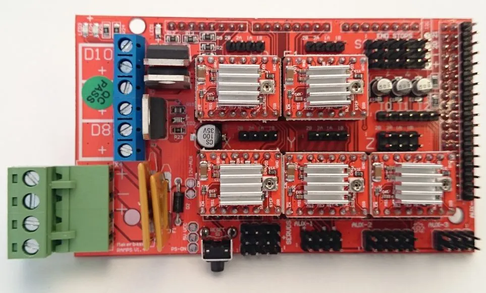 RAMPS 1.4 Controller & A4988 Driver Kit for 3D Printers - Image 2