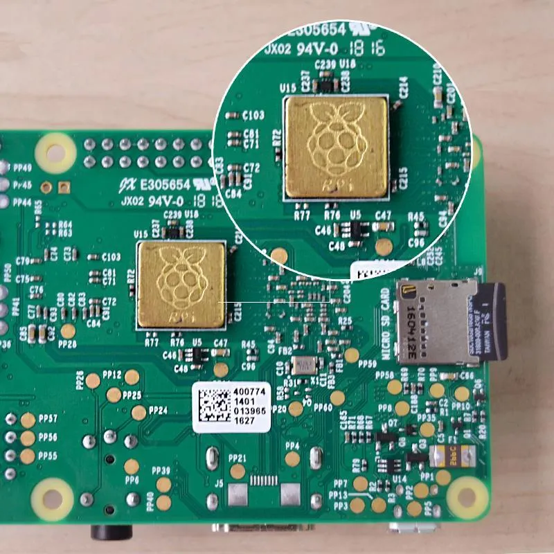 Raspberry Pi 3 Heatsink Set - Aluminum & Copper - Image 2