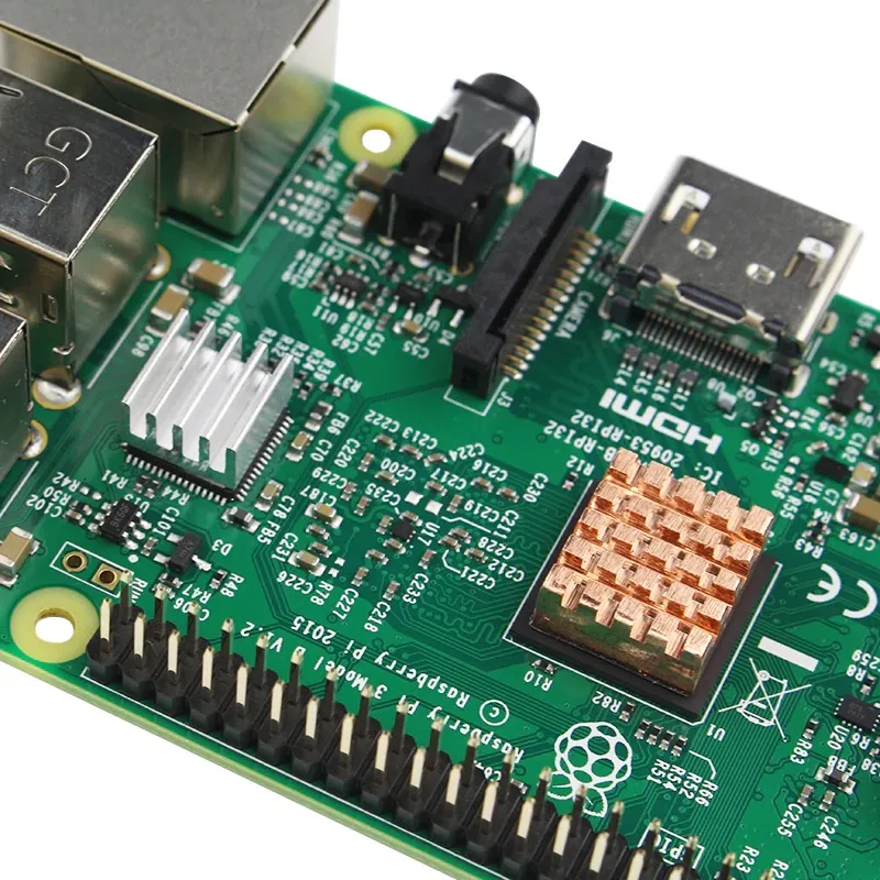 Raspberry Pi 3 Heatsink Set - Aluminum & Copper - Image 3