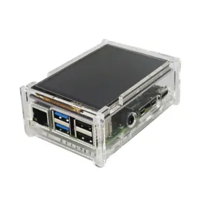 Raspberry Pi 4 & 3.5-inch LCD Acrylic Enclosure