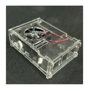 Raspberry Pi 4 Acrylic Case Enclosure Transparent