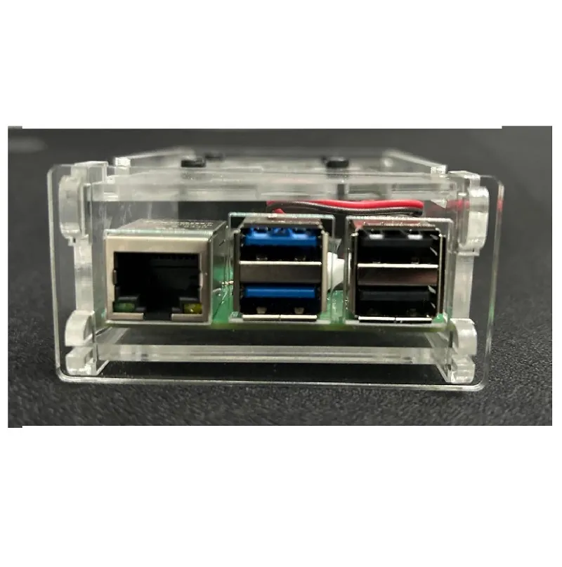 Raspberry Pi 4 Acrylic Case Enclosure Transparent - Image 4