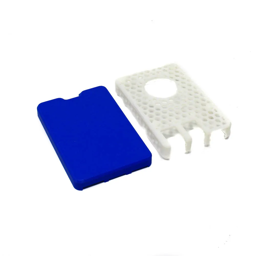 Raspberry Pi 4 Case Blue White - Image 3