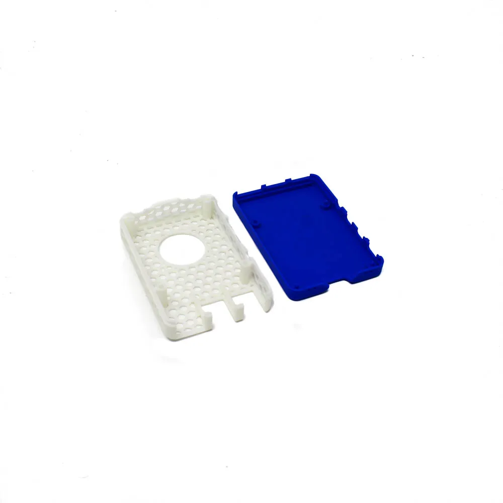Raspberry Pi 4 Case Blue White - Image 4