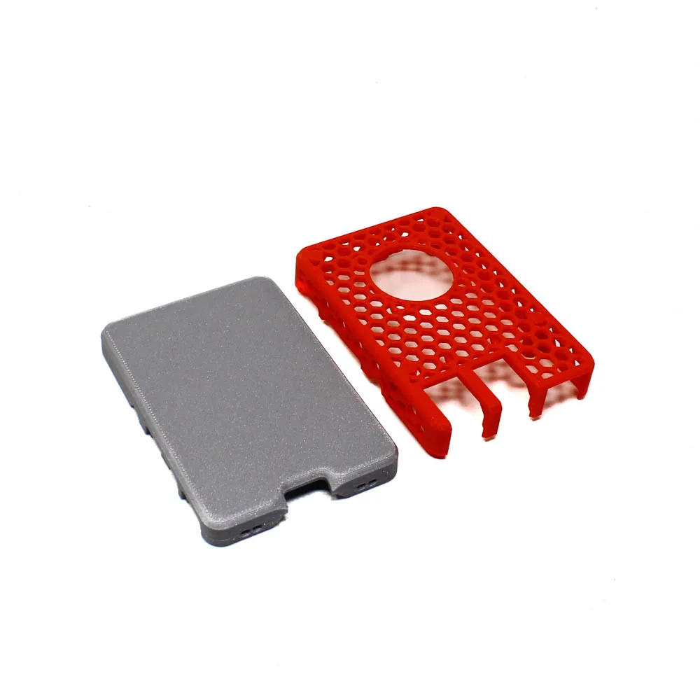 Raspberry Pi 4 Case, Red Silver - Image 6