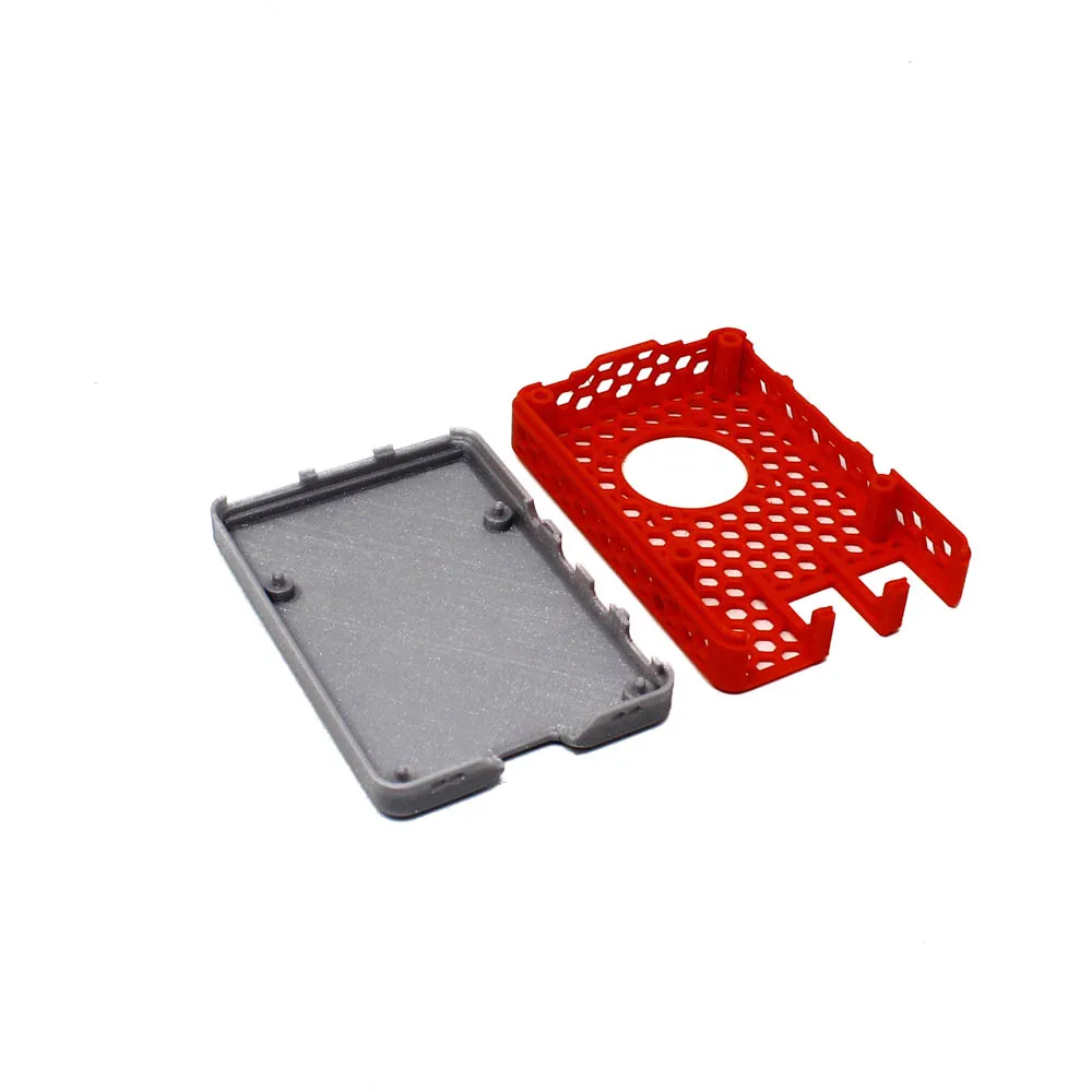 Raspberry Pi 4 Case, Red Silver - Image 7