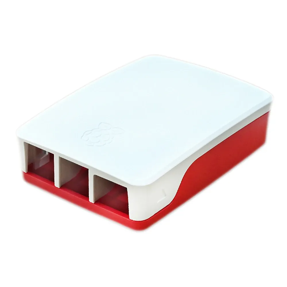 Raspberry Pi 4 Case - Red-White