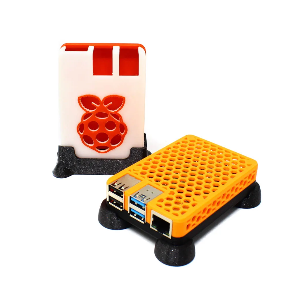 Raspberry Pi 4 Case Stand - Black - Image 3