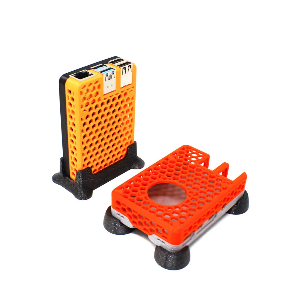 Raspberry Pi 4 Case Stand - Black - Image 5