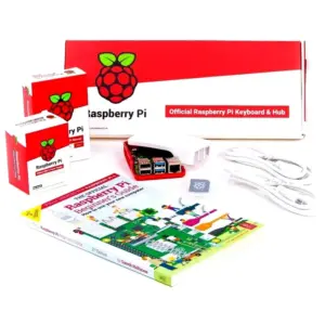 Raspberry Pi 4 Desktop Kit with Guide Book (Board Not Incl.)