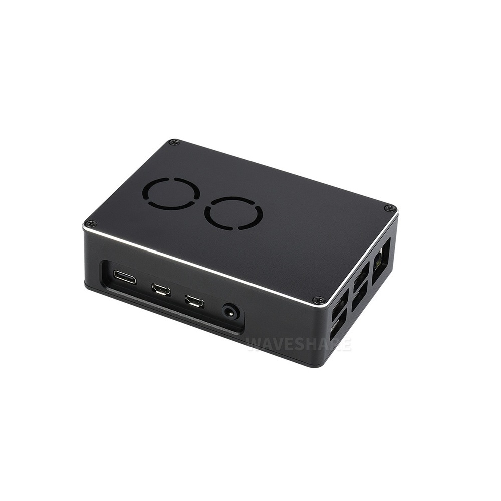 Raspberry Pi 4 Dual Fan Aluminum Cooling Case - Image 2