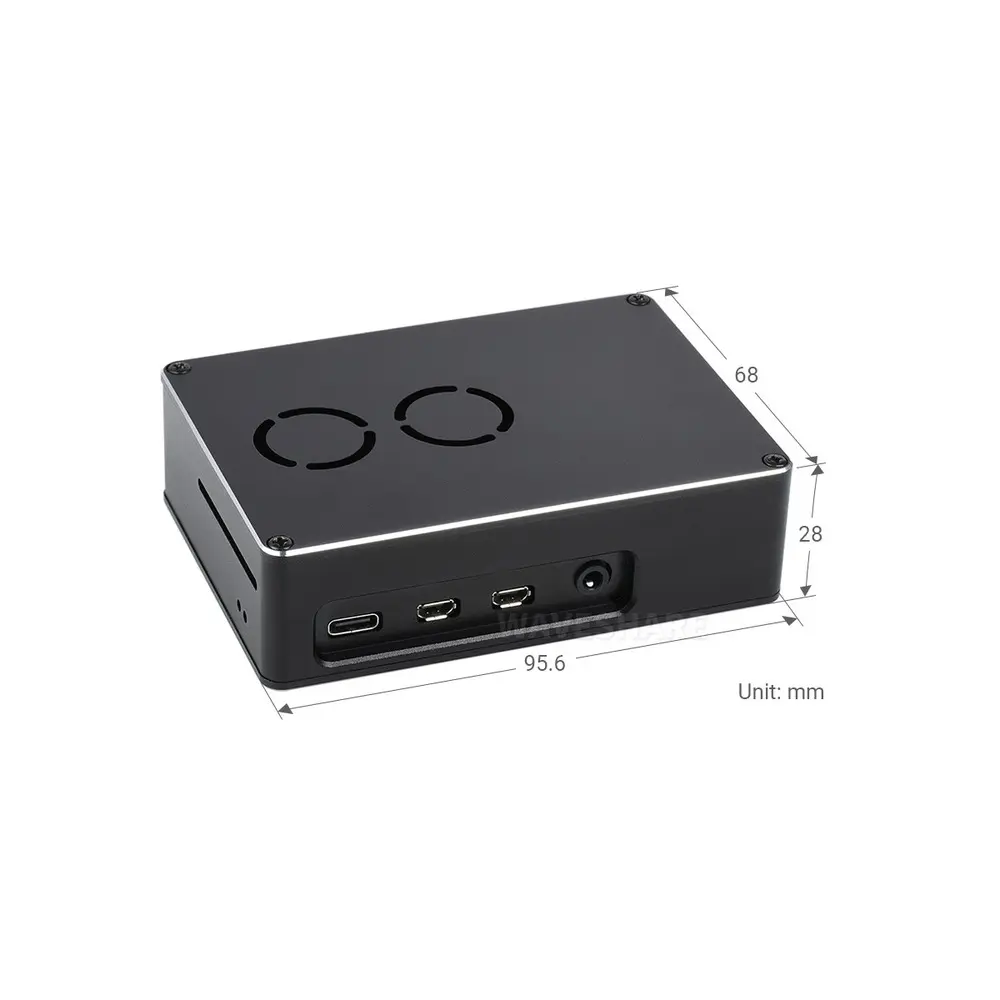 Raspberry Pi 4 Dual Fan Aluminum Cooling Case - Image 6