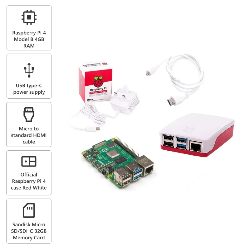 Raspberry Pi 4 Model B 4GB Dev Kit - Image 4