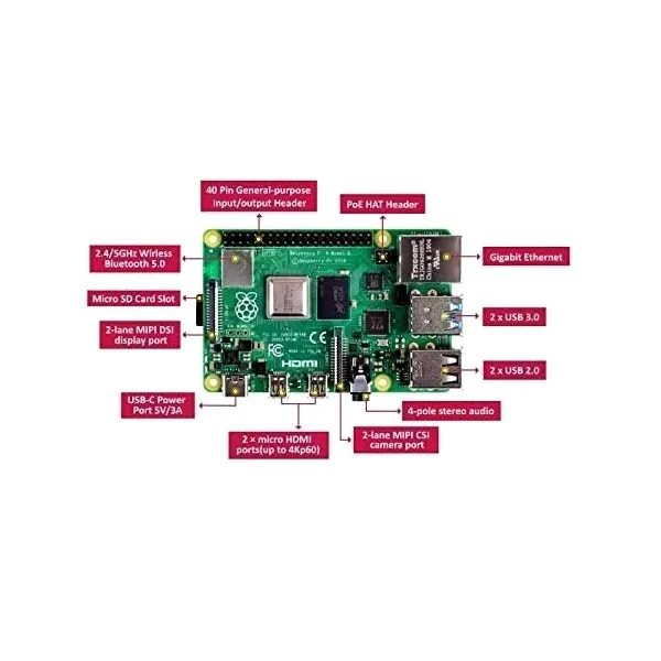 Raspberry Pi 4 Model B with 4GB RAM - Image 5