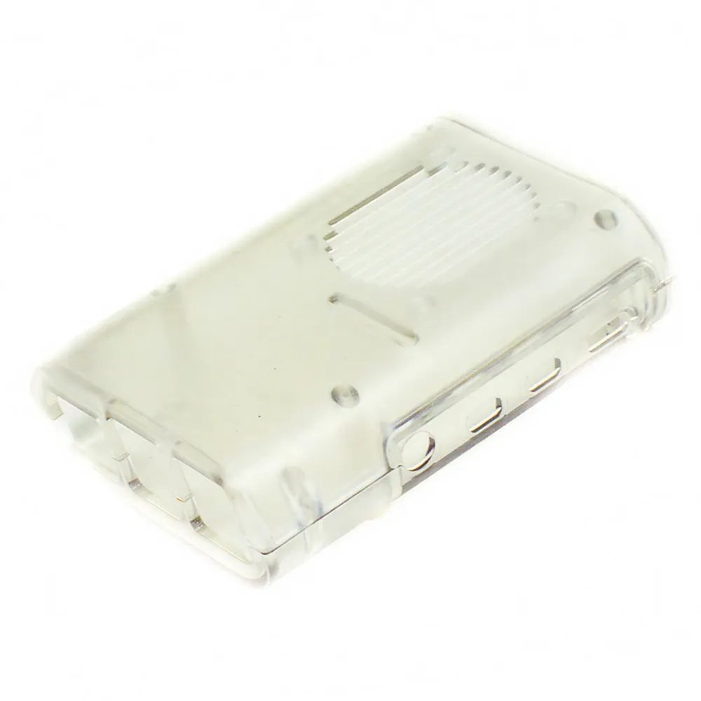 Raspberry Pi 4 Transparent ABS Case with Fan Slot