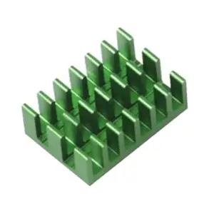 Raspberry Pi 4B Aluminum Heat Sink Set - Green