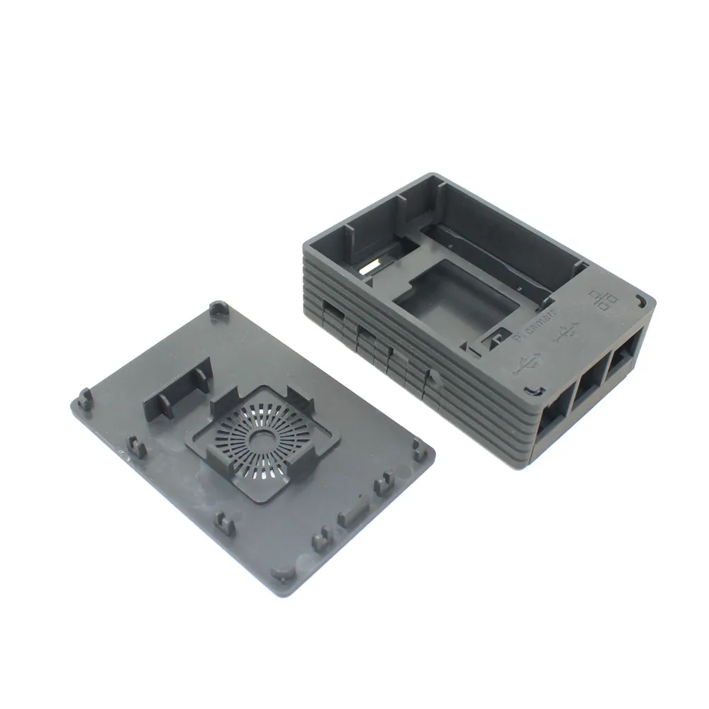 Raspberry Pi 4B Black Injection Molded Case w/ 3007 Fan Support - Image 3