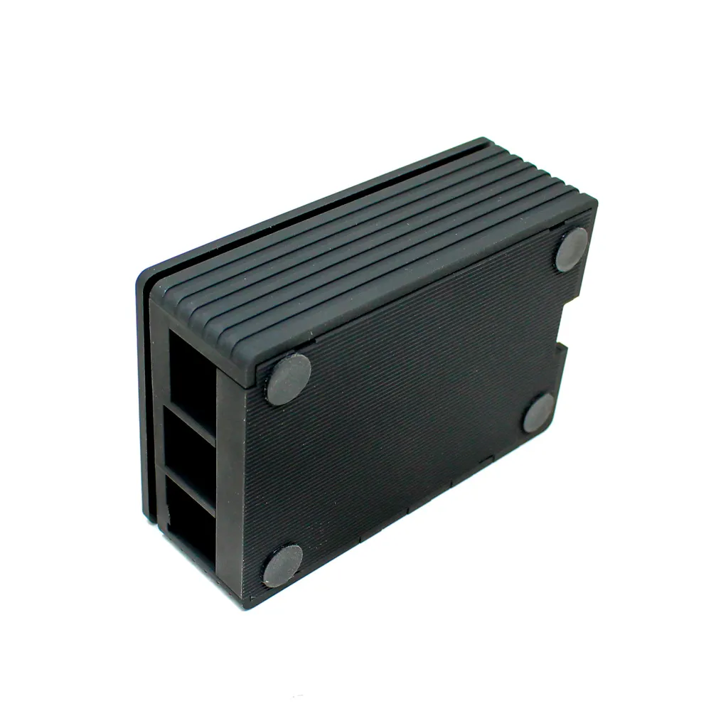 Raspberry Pi 4B Black Injection Molded Case w/ 3007 Fan Support - Image 5