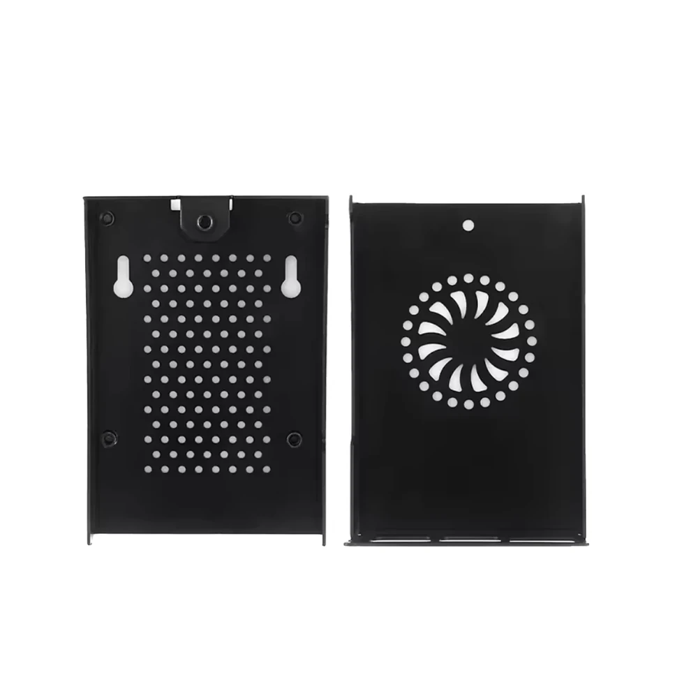 Raspberry Pi 5 Black Aluminum Case, Active Cooling - Image 3