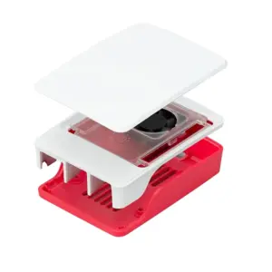 Raspberry Pi 5 Case, Official Red-White