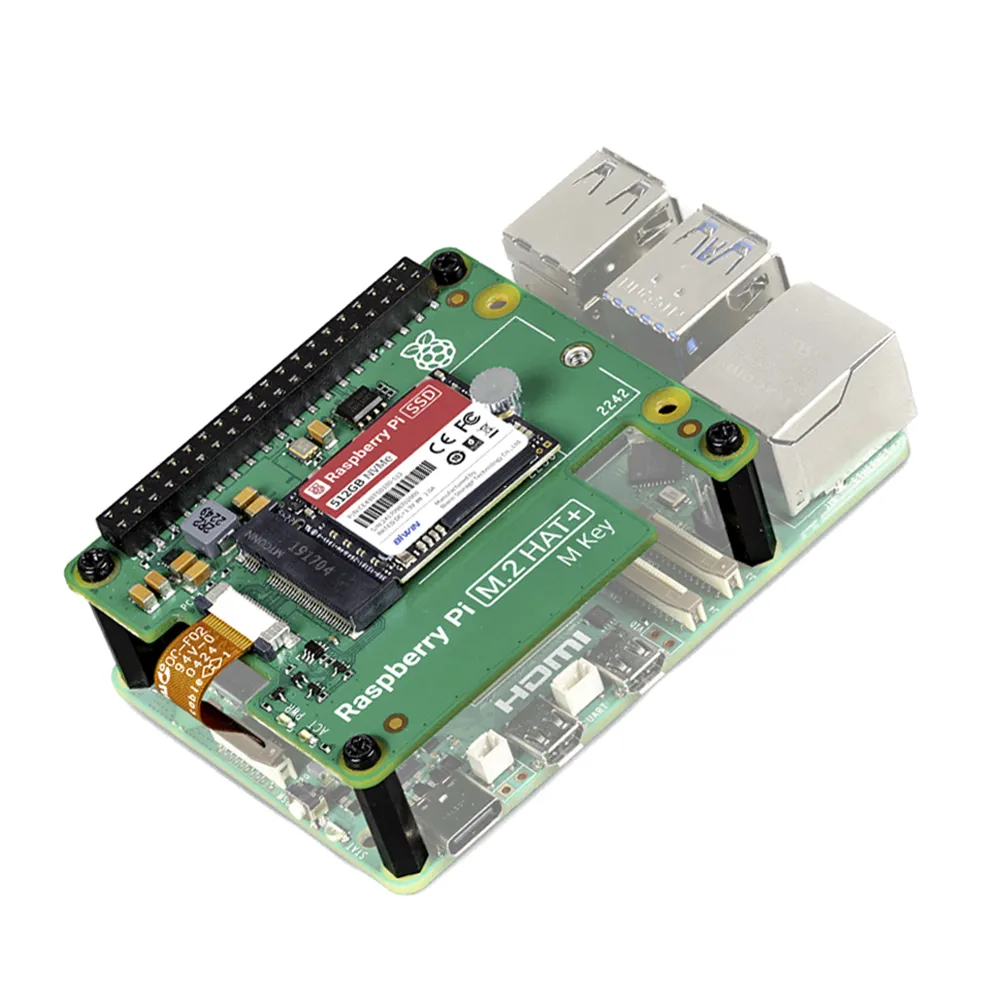 Raspberry Pi 512GB NVMe SSD Kit with M.2 HAT+