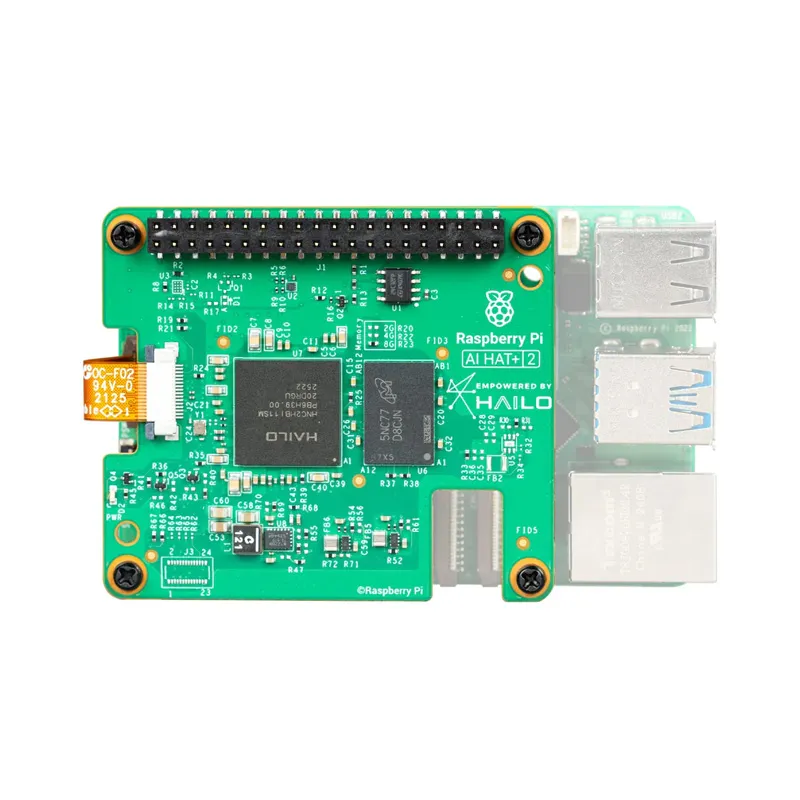 Raspberry Pi AI HAT+ 2 - Hailo-10H AI Accelerator for Pi 5 - Image 2