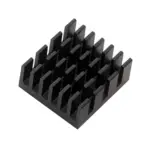 Raspberry Pi Aluminum Heatsink Set - Black (4-Piece)