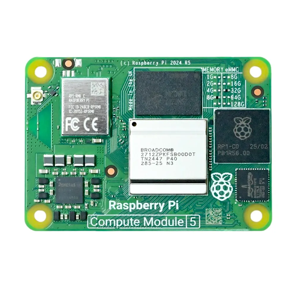 Raspberry Pi Compute Module 5 8GB RAM 32GB eMMC WiFi/BT - Image 2