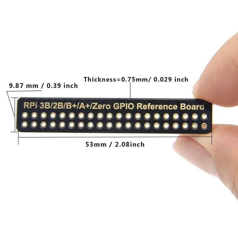 Raspberry Pi GPIO BCM Pinout Reference Board - Image 2