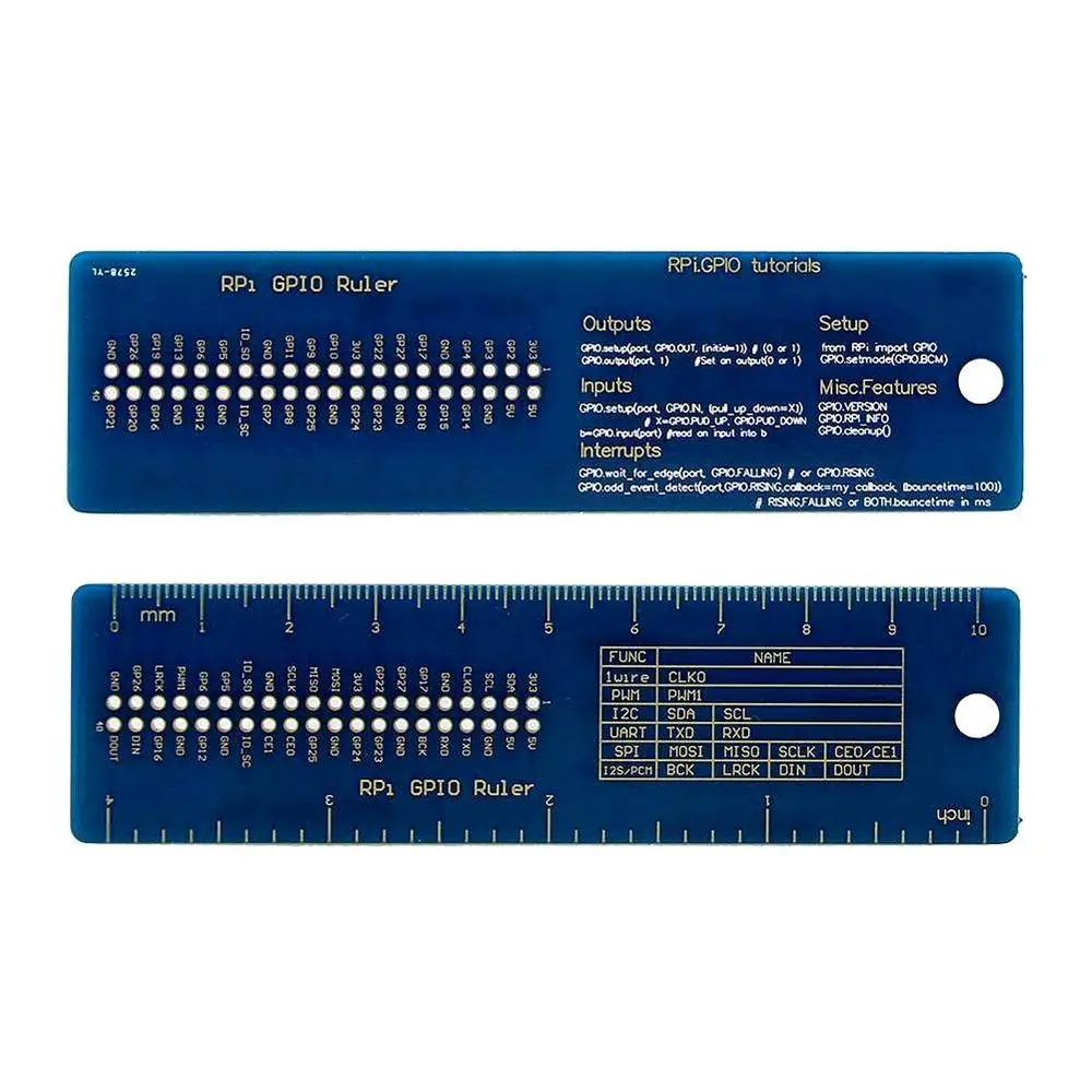 Raspberry Pi GPIO Quick Reference Ruler V2 - Image 3