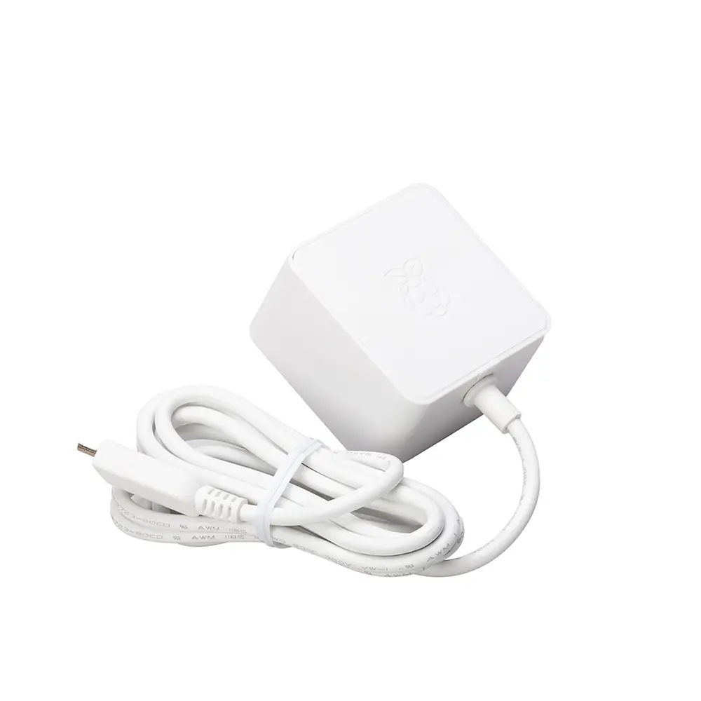 Raspberry Pi Micro USB 5.1V 2.5A Power Supply (White) - Image 2
