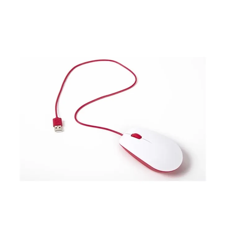 Raspberry Pi Mouse - Official White/Red USB - Image 3