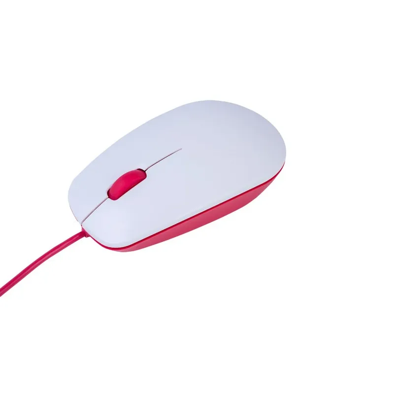 Raspberry Pi Mouse - Official White/Red USB - Image 4